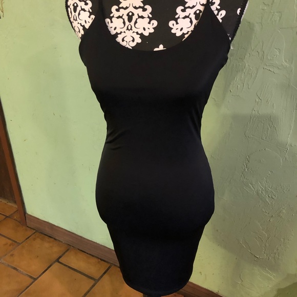 double layer bodycon dress
